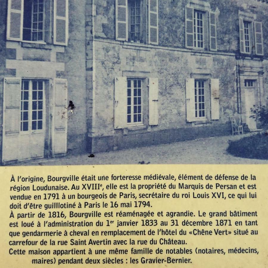 Domaine De Bourgville Monts-sur-Guesnes Εξωτερικό φωτογραφία